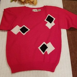 Vintage Breckinridge 80's SS sweater sz S